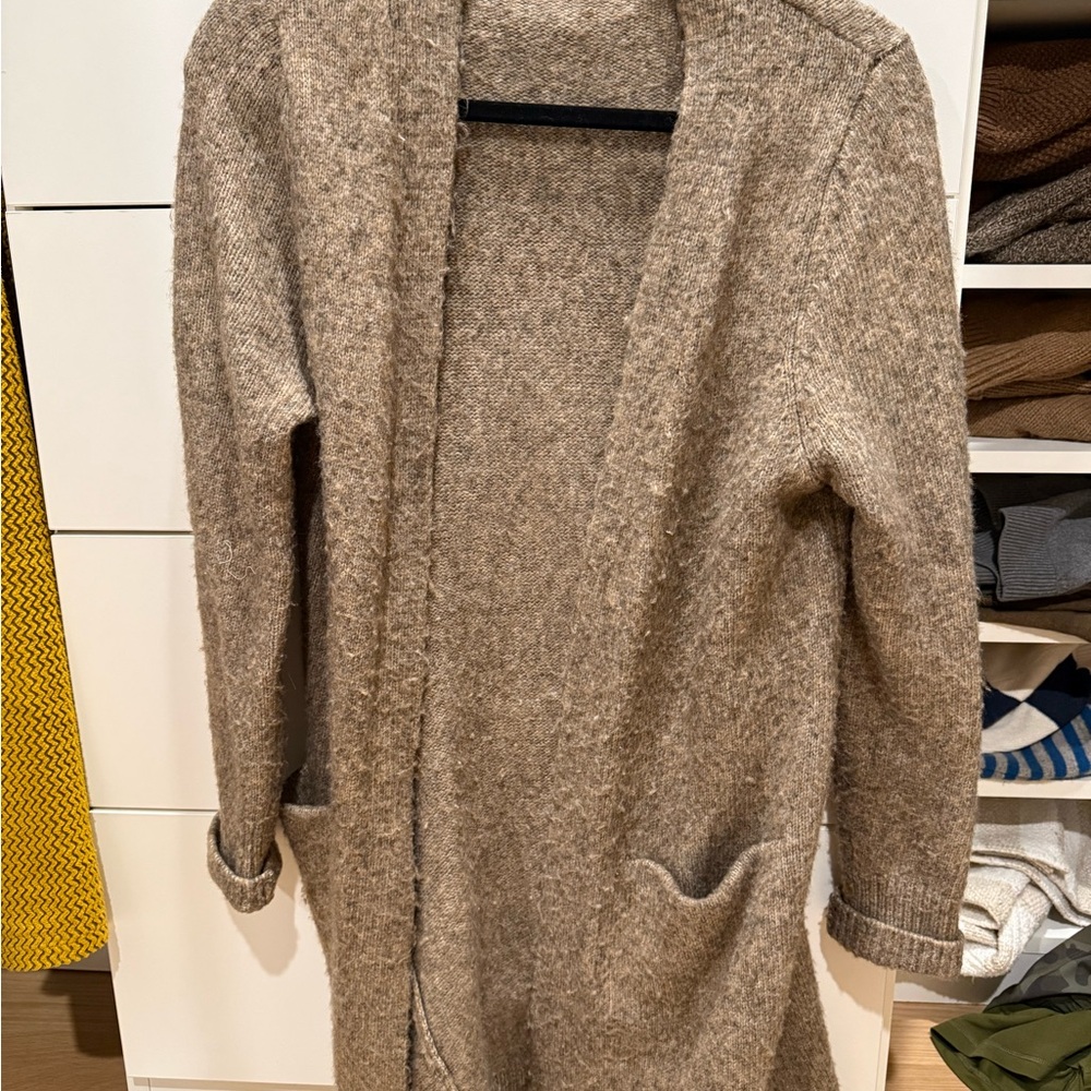 Z Supply Tan Cardigan Sweater